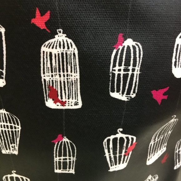 SOLD! Kate SPADE BON SHOPPER Large Birdcage Tote - Picture 4 of 16